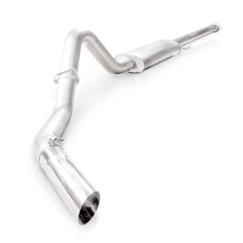 Stainless Works FT15ECOCB 2015-16 Ford F-150 2.7L/3.5L 3.5in Catback Chambered Muffler Factory Connection