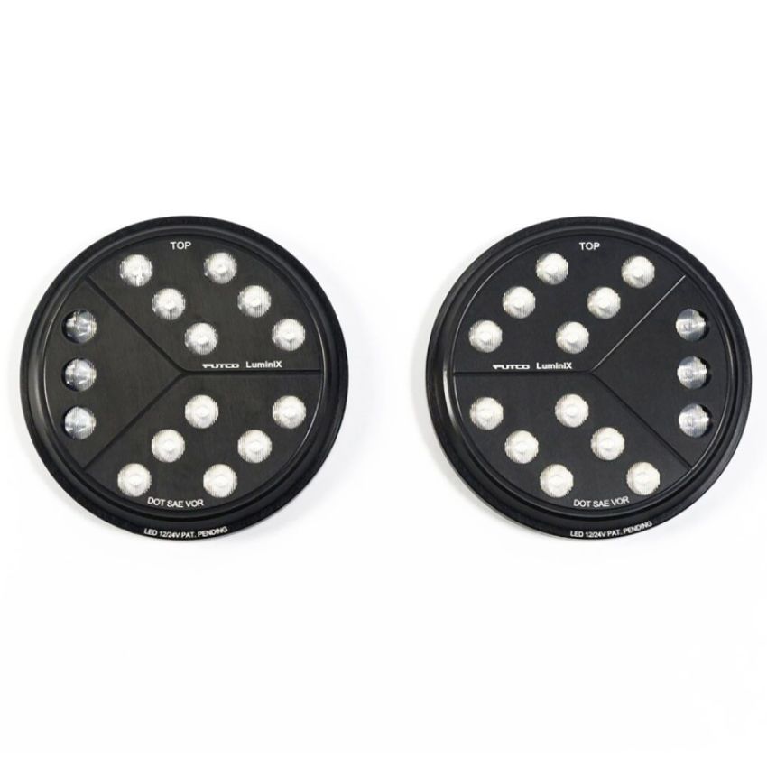 Putco 12016 97-06 Jeep Wrangler TJ - Luminix High Power LED HeadLights - 1 (Pair) - 12000LM