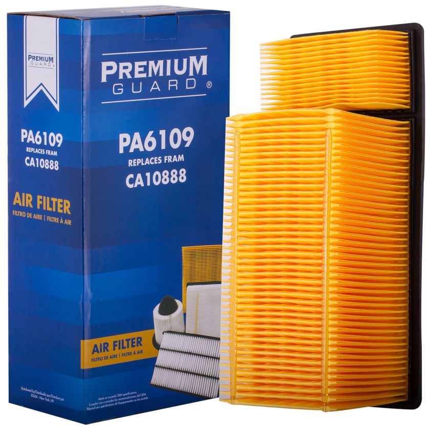PRONTO FILTERS PA6109 | Fits 2016-11 Ford F-350 Super Duty, 2016-11 F-250 Super Duty, 2016-11 F-550 Super Duty, 2016-11 F-450 Super Duty, 2019-16 F650, 2023-16 F750, 2022-22 Coachmen Encore | PG Engine Air filter