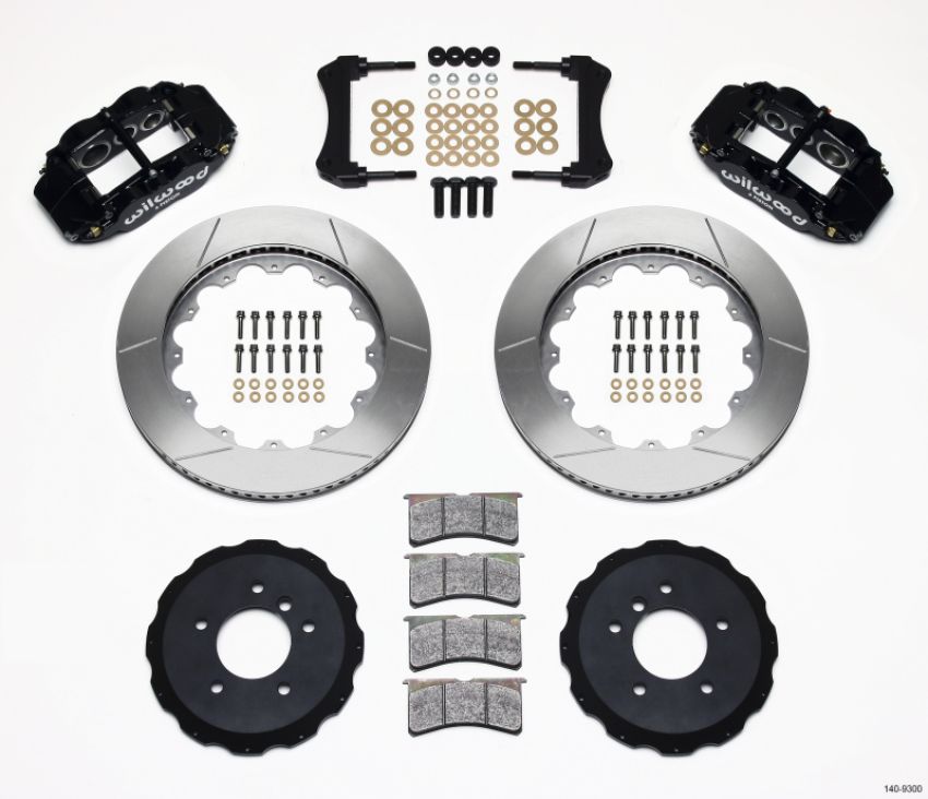 Wilwood 140-9300 Narrow Superlite 6R Front Hat Kit 14.00in E36 BMW M3