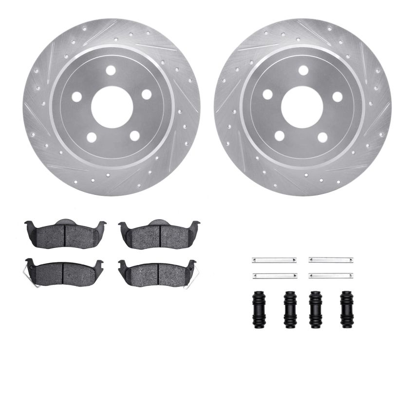 Dynamic Friction 7412-42002 Rotor Kit