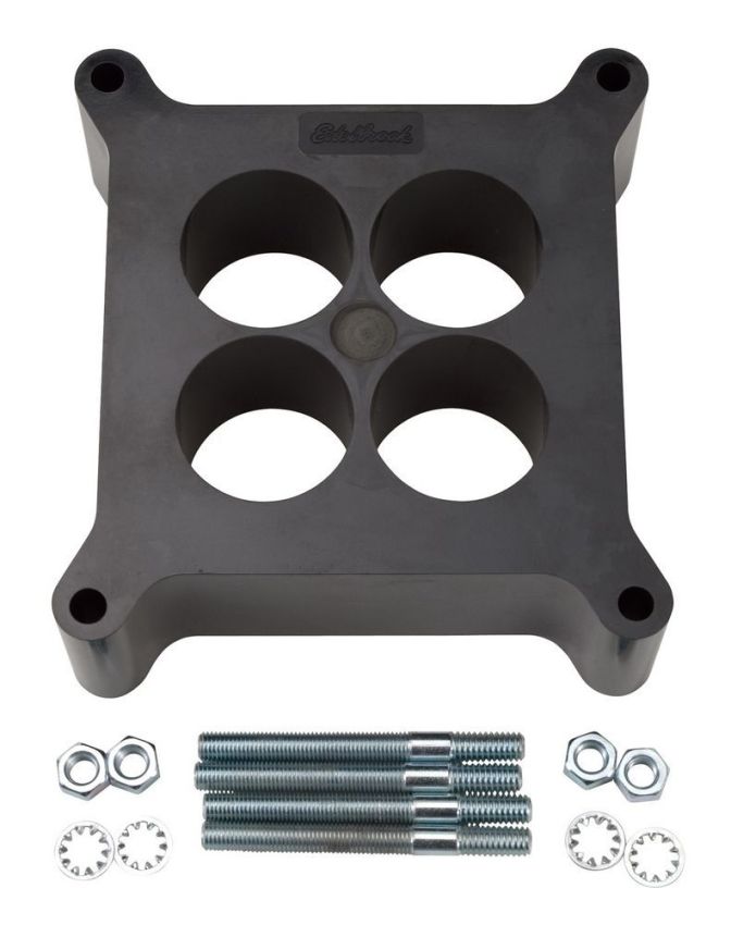 EDELBROCK EDE8713 Carburetor Spacer - 2in 4-Hole