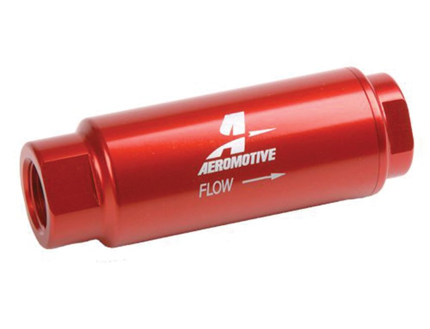 AEROMOTIVE AFS12303 Fuel Filter w/40-Micron Fabric Element