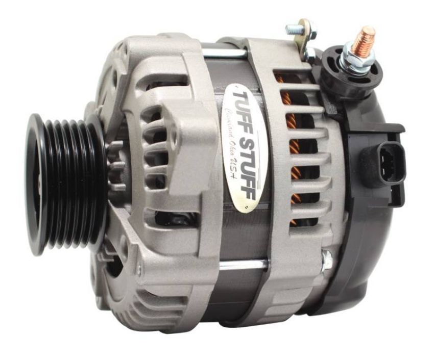 TUFF-STUFF TFS8321FC6G1W 225 MAX AMP Alternator 6-Groove 1-Wire  Cast