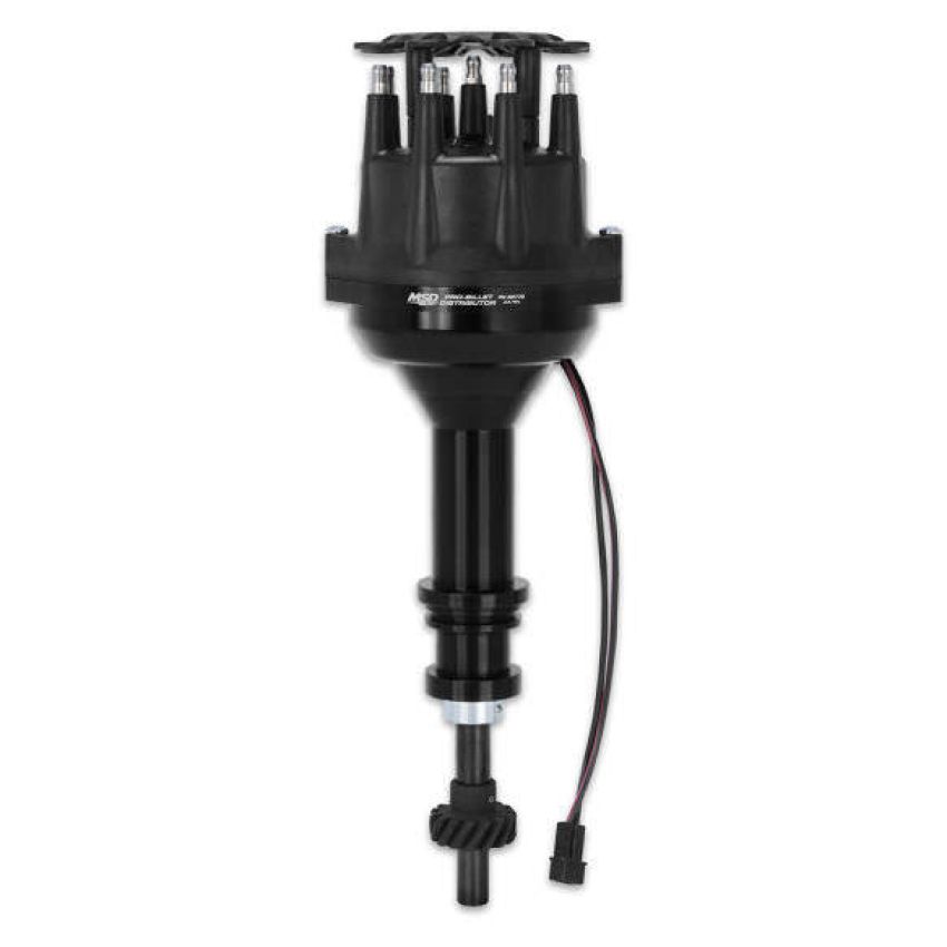 MSD IGNITION MSD85773 BBF 351C- 460 Pro Billet Distributor Black Finish
