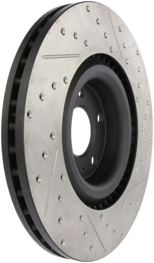 Stoptech 127.33087R Slotted & Drilled Sport Brake Rotor