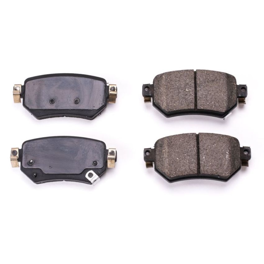PowerStop 17-1874 PowerStop - Z17 Low-Dust Ceramic Brake Pads with Hardware