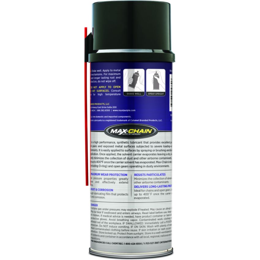 Royal Purple 12330 Max-Chain Synthetic Chain Lubricant - 11oz (Aerosol)