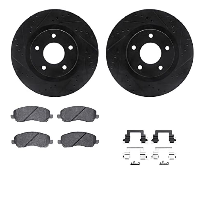 Dynamic Friction 8512-39134 Rotor Kit