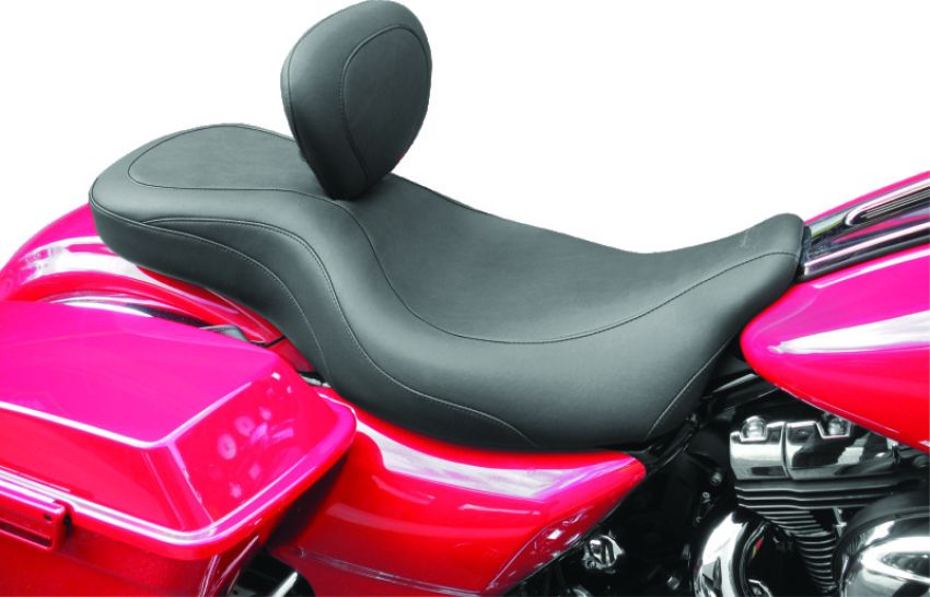 Mustang Motorcycle 79603 Mustang 08-21 Harley Electra Glide,Rd Glide,Rd King,Str Glide Harley Super Touring 1PC Seat- Black