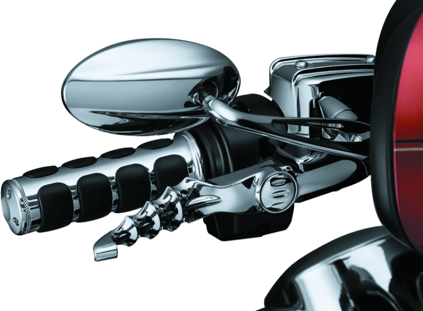 Kuryakyn 1984 Zombie Lever Set 17-Up Touring Chrome