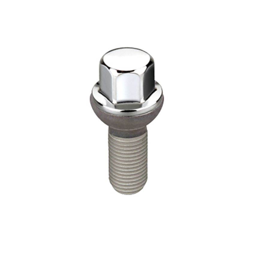 McGard (69832 14X1.5 MCG LUG BOLT BX 50 RADIUS SEAT, CHROME-17MM HEX)