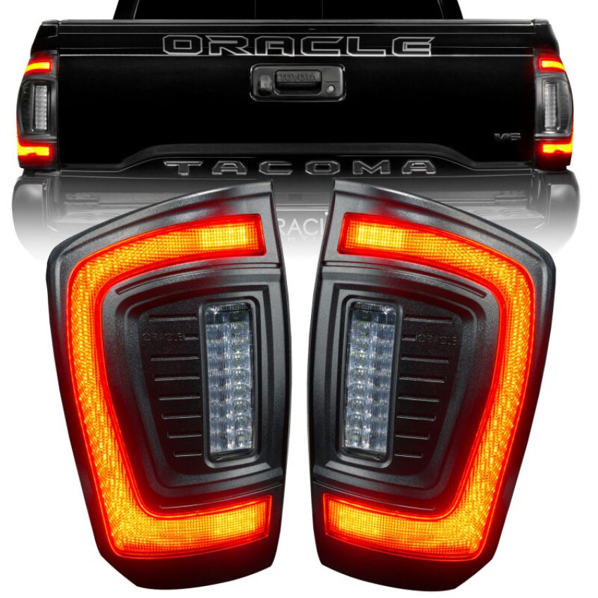 Oracle Lighting 5911-504 Flush Style LED Tail Lights for 2016-2023 Gen 3 Toyota Tacoma