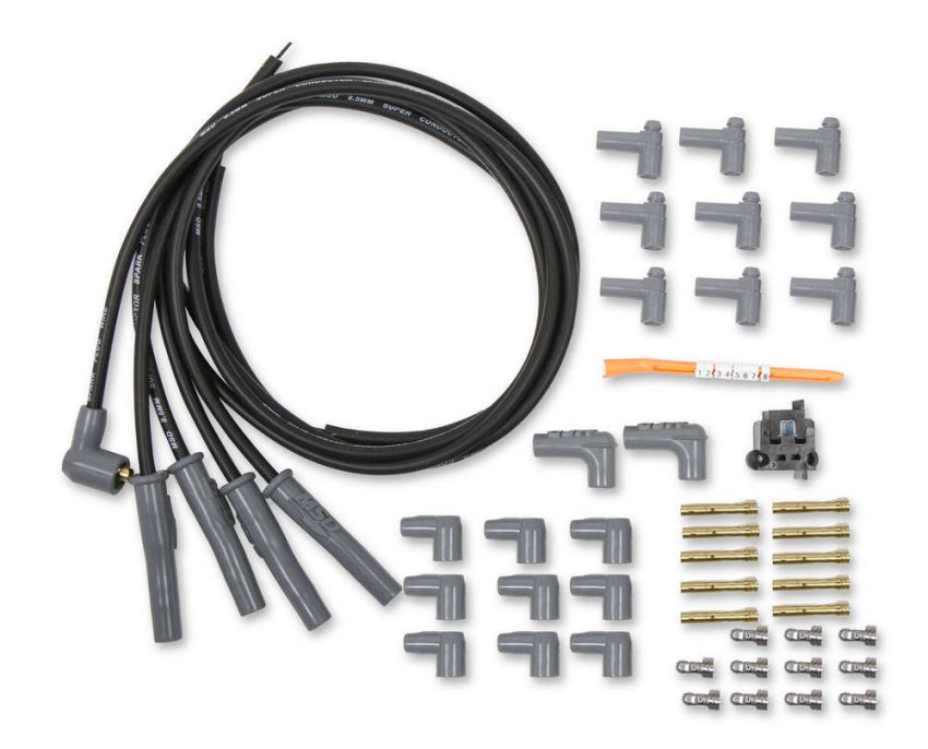 MSD IGNITION MSD31153 Spark Plug Wire Set 4cyl Universal