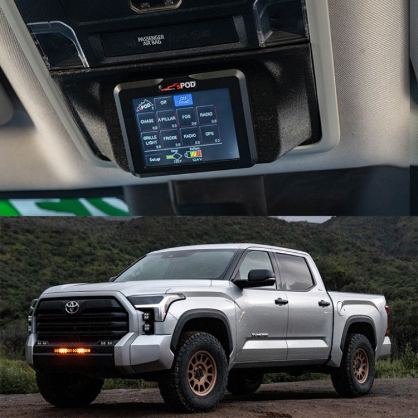 SPOD 870089 Touchscreen BantamX Vehicle Kit - Toyota 2022-On Tundra