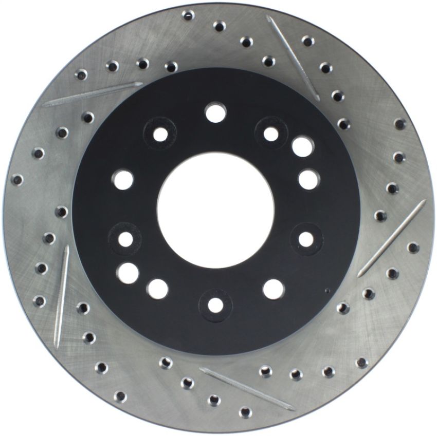 Stoptech 127.62007L Slotted & Drilled Sport Brake Rotor