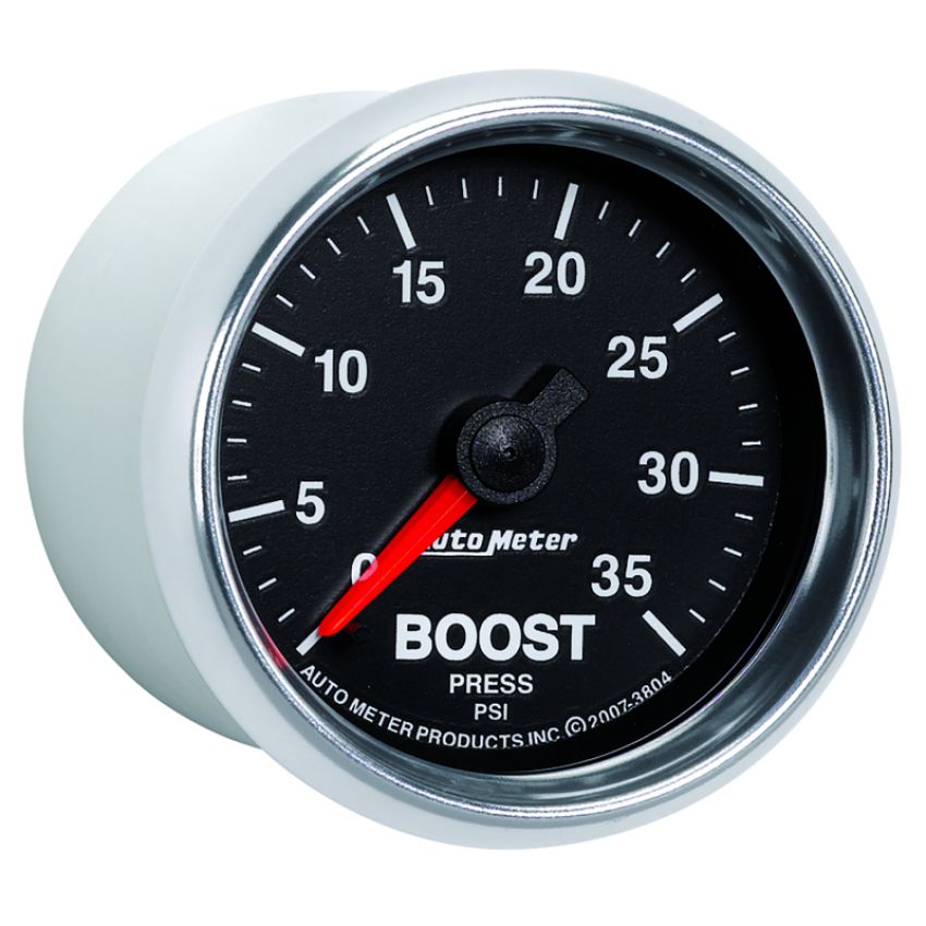 AutoMeter 3804 GAUGE, BOOST, 2 1/16