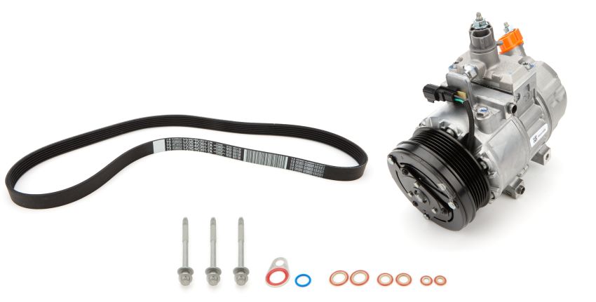 Ford Racing M-8600-SD73AC 7.3L Gas Engine A/C Add-On Kit
