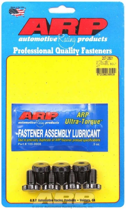 ARP ARP207-2801 Flywheel Bolt Kit - Mitsubishi 4B11