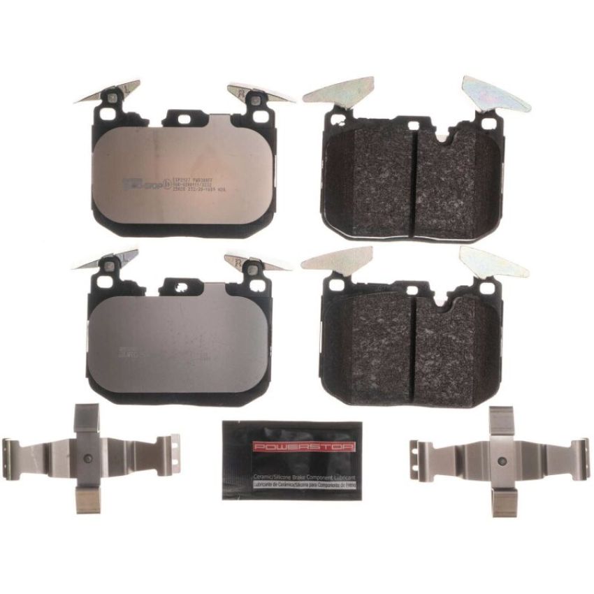 PowerStop ESP2127 EuroStop ECE-R90 Certified Brake Pad Set