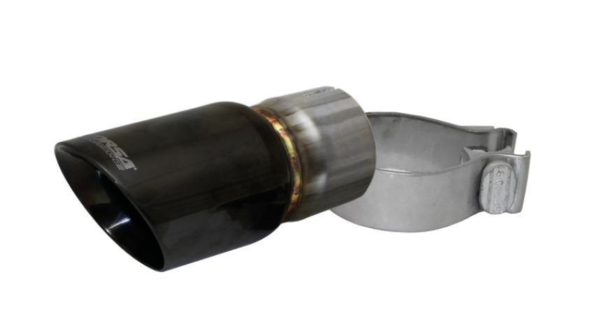 Corsa Performance TK001BLK Single 3.0in. Black PVD Pro-Series Universal Tip Kit (2.5in. Inlet-Clamp Include