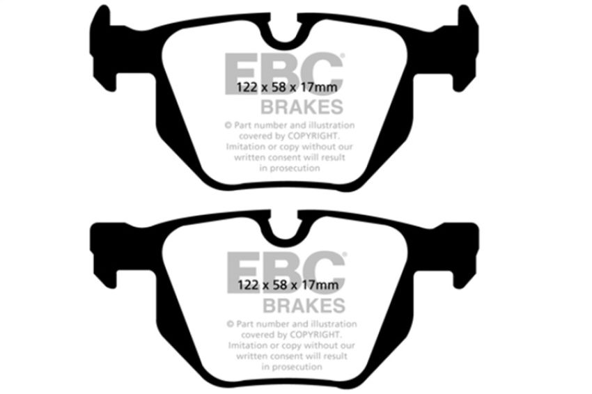 EBC Brakes DP51588NDX Bluestuff NDX Full Race Brake Pads
