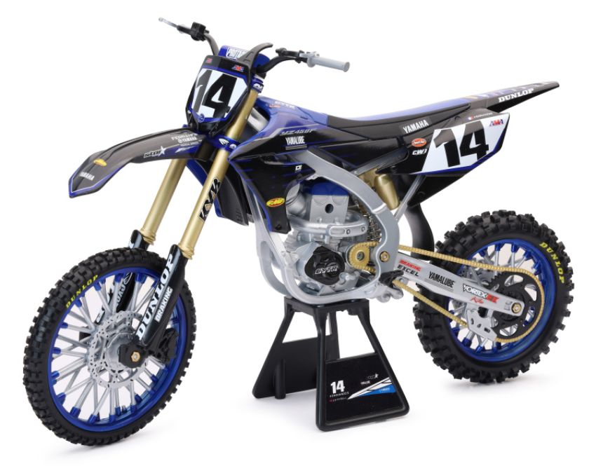 New Ray Toys 49723 Yamaha YZ450F Factory Team (Dylan Ferrandis #14)/ Scale - 1:6