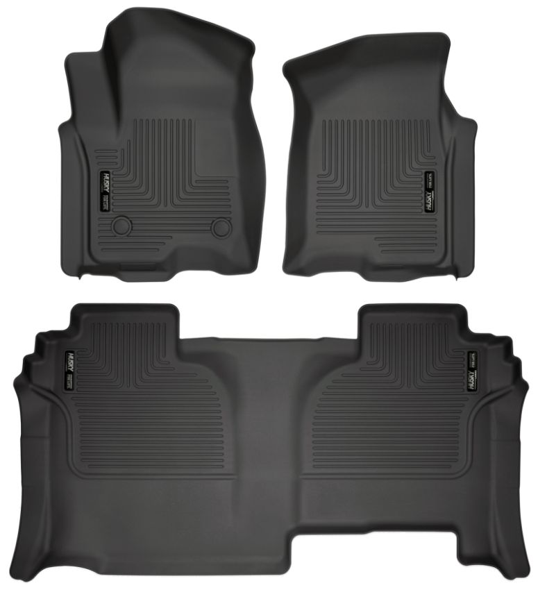 HUSKY LINERS HSK94031 Front & 2nd Seat Floor L iners Weatherbeater