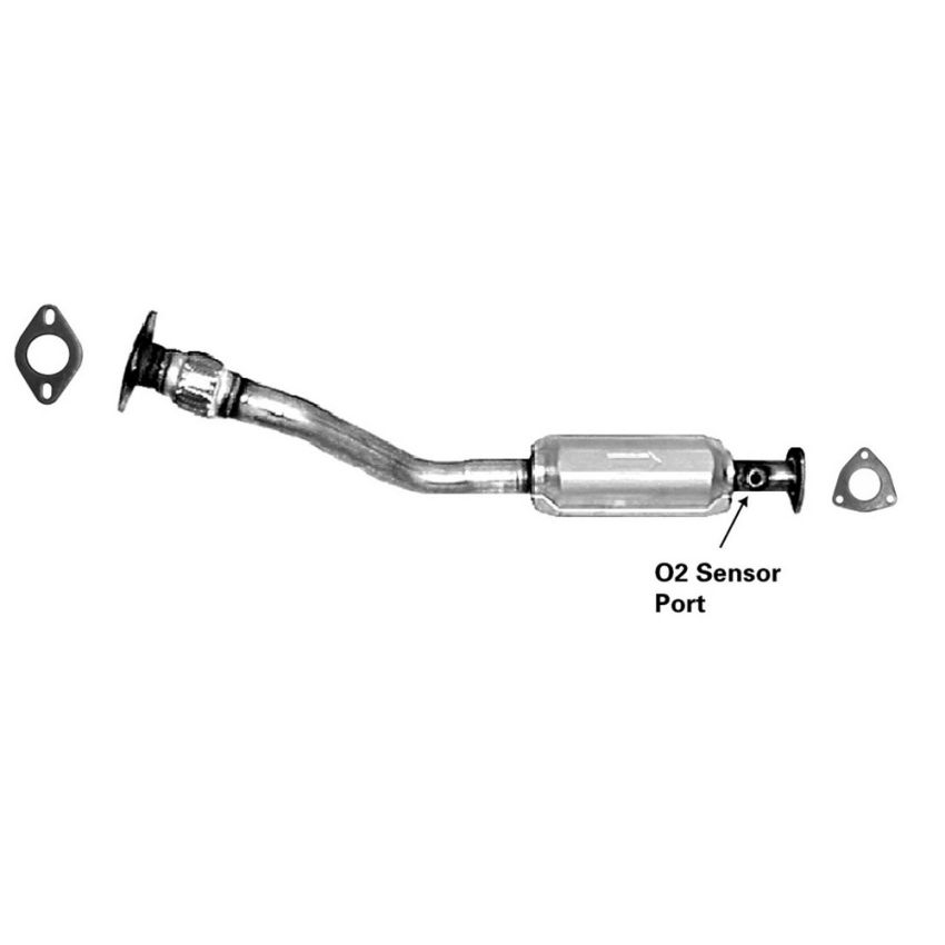 AP Exhaust 770424 CARB Compliant Direct Fit OBDII Converter