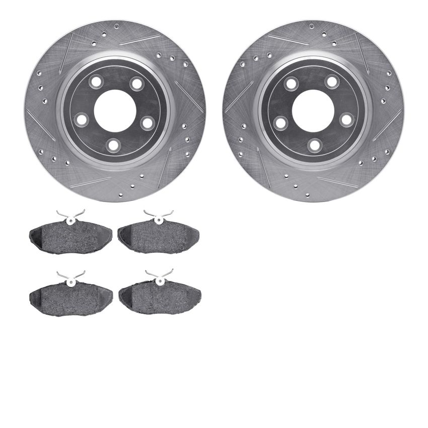 Dynamic Friction 7502-54015 Rotor Kit