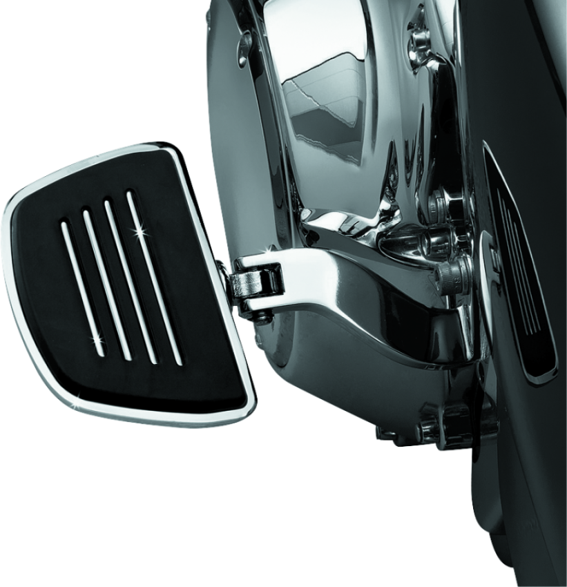 Kuryakyn 4392 Premium Mini Board With Male Mount Adapter Chrome