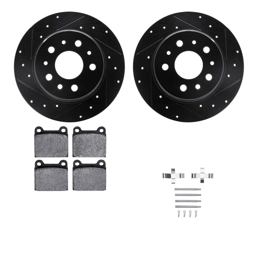 Dynamic Friction 8512-63009 Rotor Kit