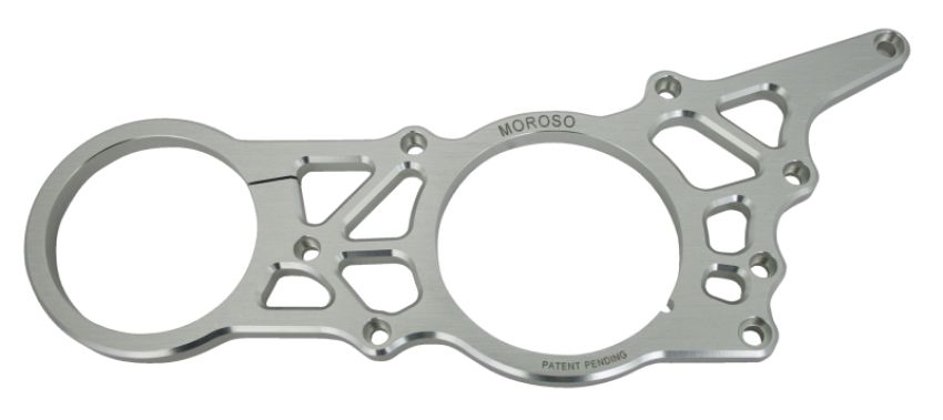 Moroso 63821 Ford Small Block Alternator & Vacuum Pump Mount - Meziere Water Pump - 93mm Alternator