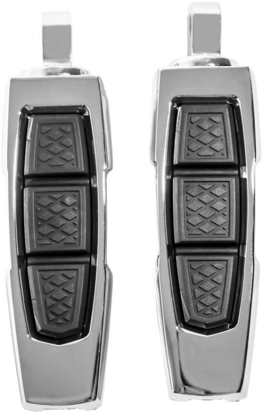 Kuryakyn 10030-1 Enygma Pegs With Adapter - Chrome