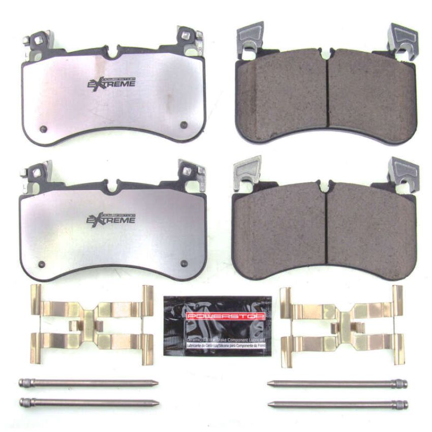 PowerStop Z36-2184 PowerStop - Z36 Truck and SUV Carbon-Fiber Ceramic Brake Pads with Hardware Kit