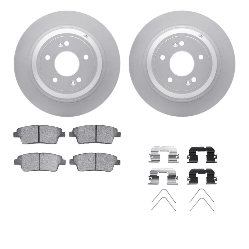 Dynamic Friction 4512-03158 Rotor Kit