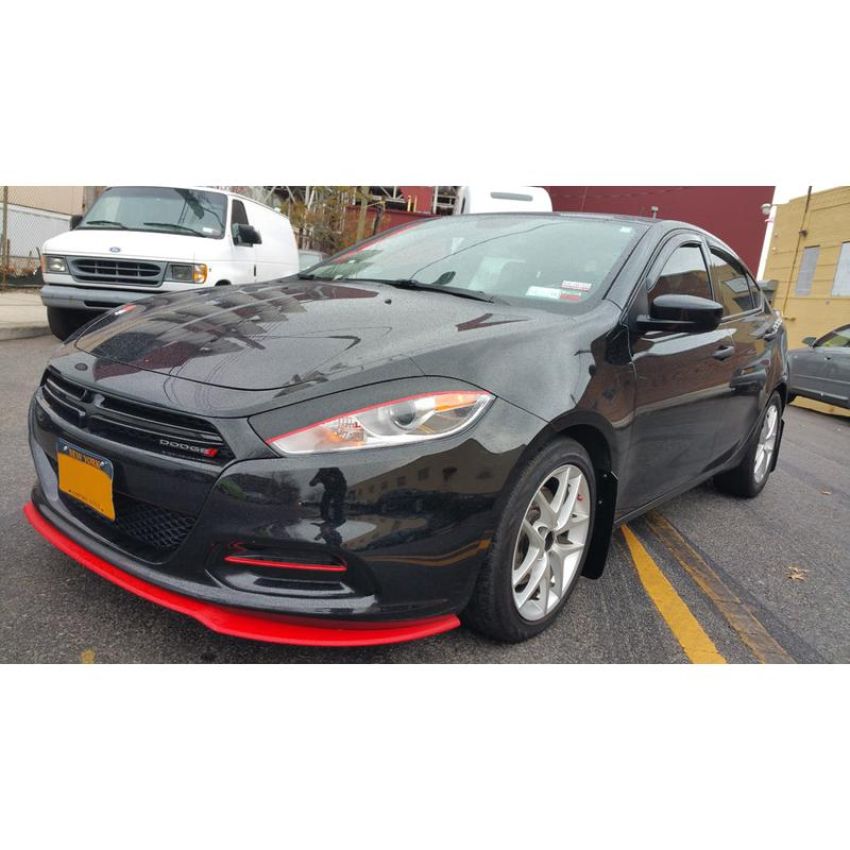 Rally Armor MF39-UR-BLK/RD Black Mud Flap/Red Logo