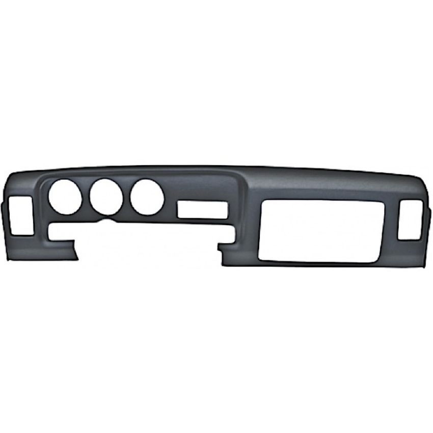 DASH COVER BLK WITH SIDE VENTS GTO/LE MANS/TEMPEST 69