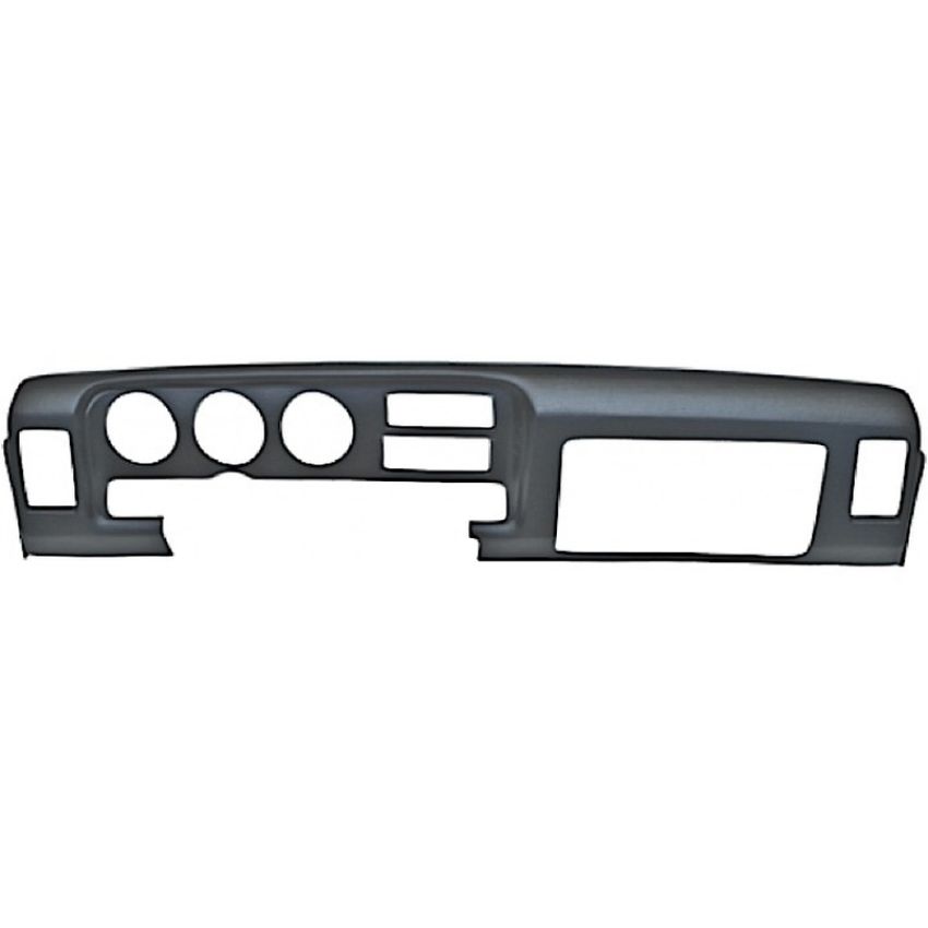 DASH COVER BLK FITS MODELS WITH AC AND SIDE VENTS GTO/LE MANS/TEMPEST 69