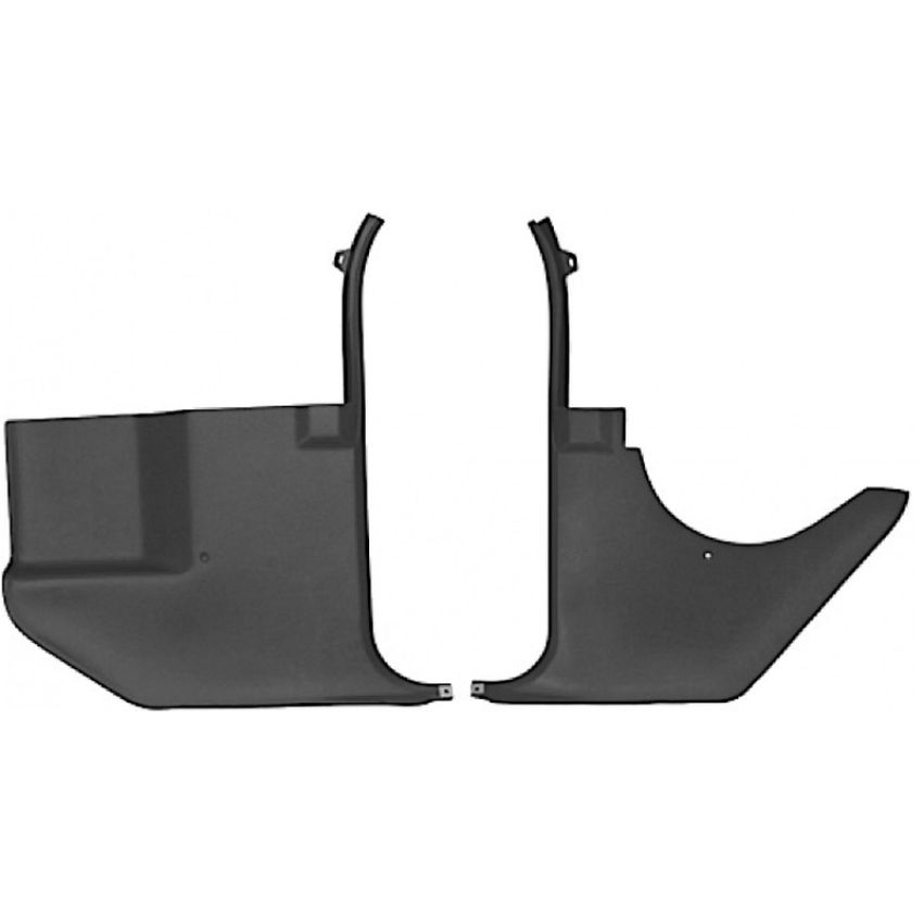 FRT KICK PNLS BLK (SOLD AS PAIR) CHARGER/CORONET/SUPER BEE/ROADRUNNER/SATELLITE/GTX/B BODY 71-74
