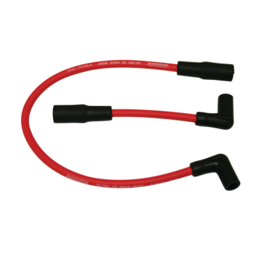 Moroso 28629 00-13 Harley-Davidson FLST/FXST Ultra 40 Wire Set - Red