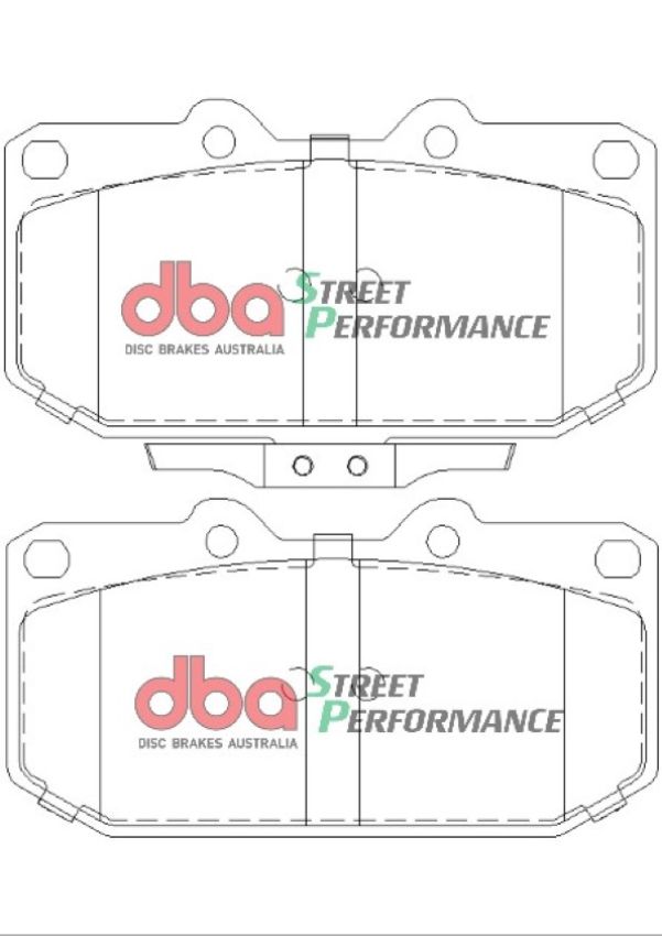 Disc Brakes Australia DB1170SP Front Street Performance Brake Pads
