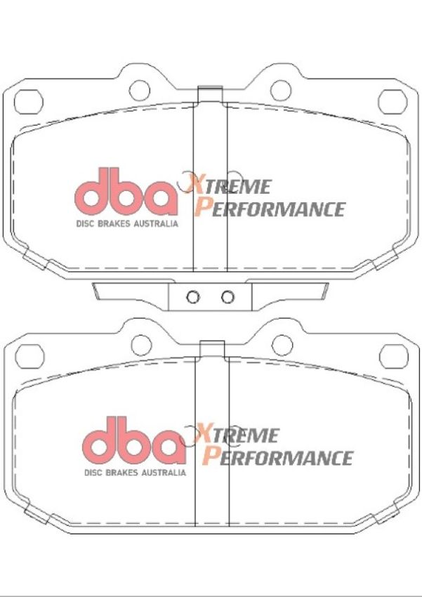 Disc Brakes Australia DB1170XP Front Xtreme Performance Brake Pads
