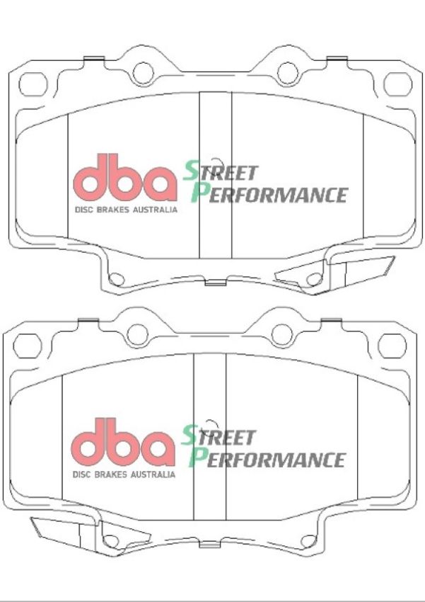 Disc Brakes Australia DB1199SP Front Street Performance Brake Pads