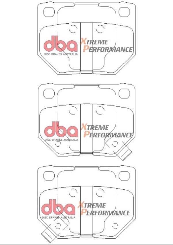 Disc Brakes Australia DB1220XP Rear Xtreme Performance Brake Pads