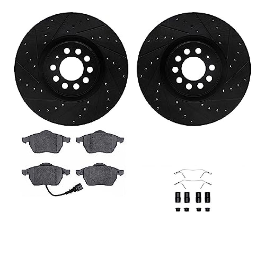 Dynamic Friction 8512-74043 Rotor Kit