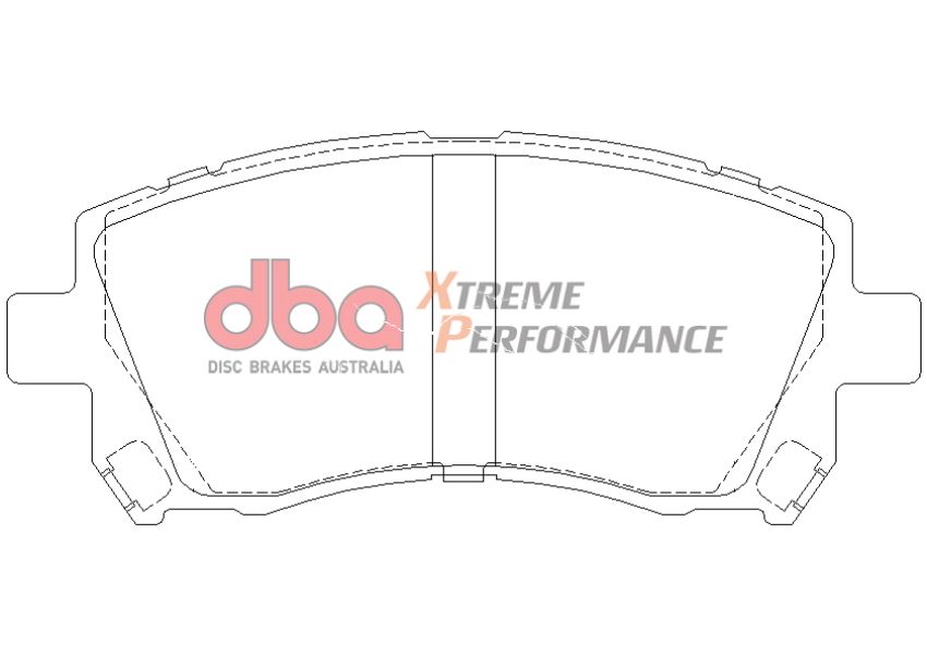 Disc Brakes Australia DB1342XP Front Xtreme Performance Brake Pads