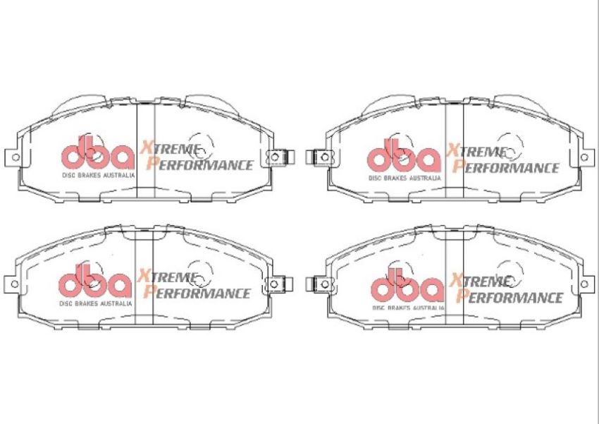 Disc Brakes Australia DB1361XP Front Xtreme Performance Brake Pads