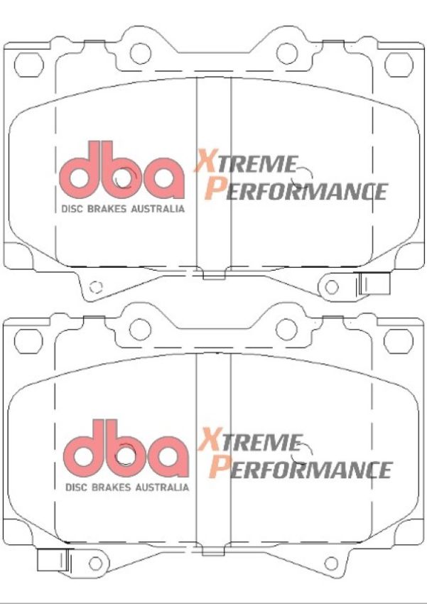 Disc Brakes Australia DB1365XP Front Xtreme Performance Brake Pads