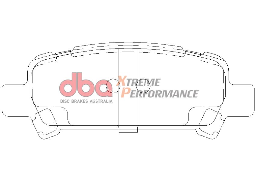 Disc Brakes Australia DB1379XP Rear Xtreme Performance Brake Pads